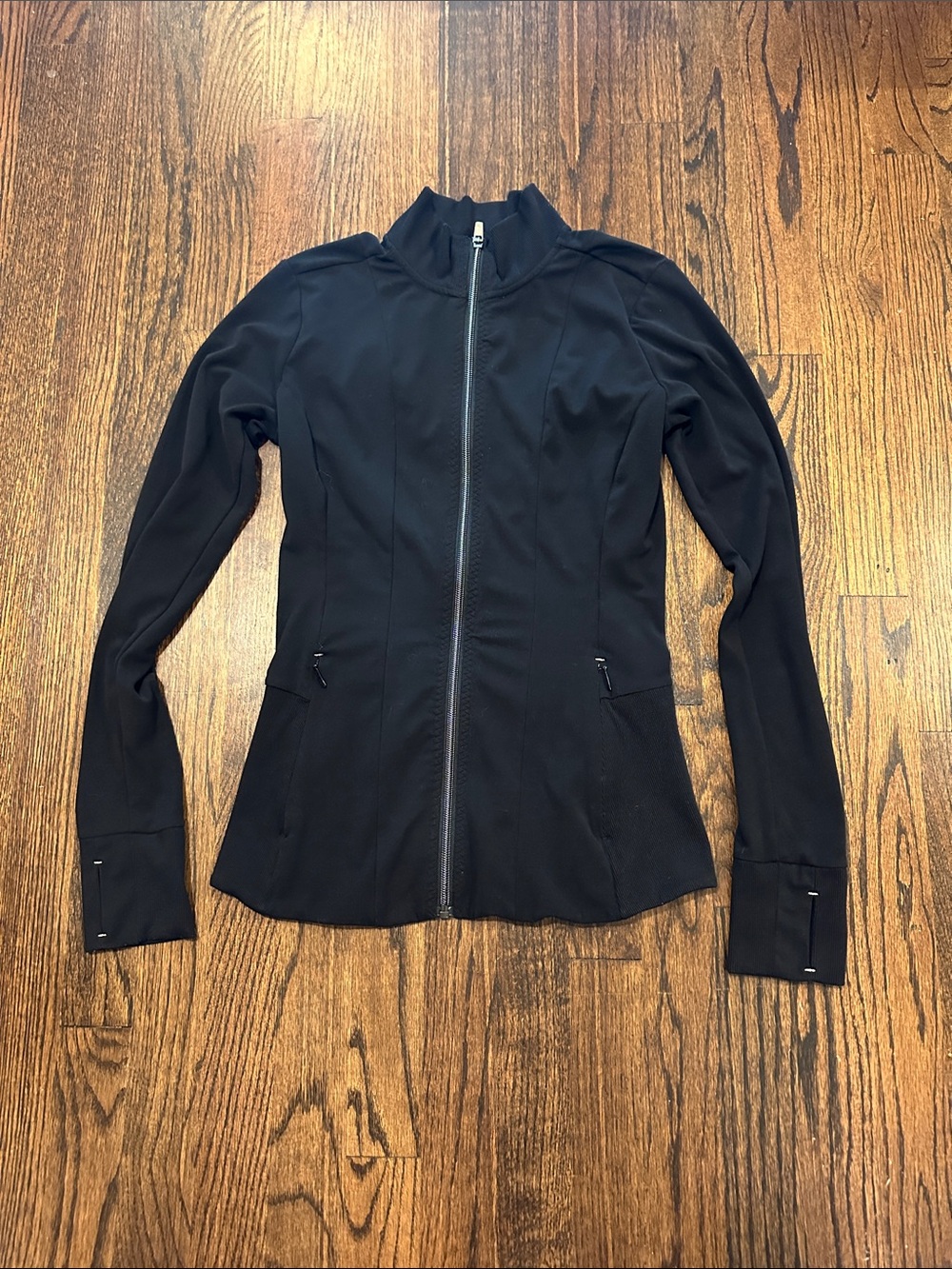 Athleta Black Women's Zip-Front Jacket